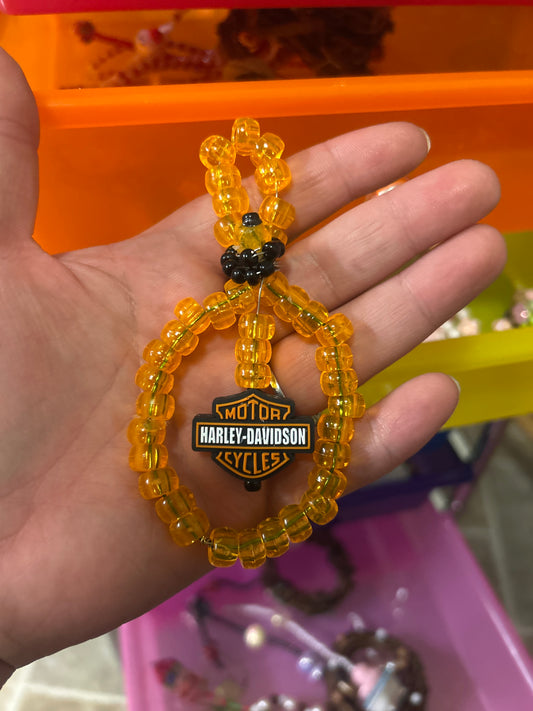 Harley car charm ( comes with string )